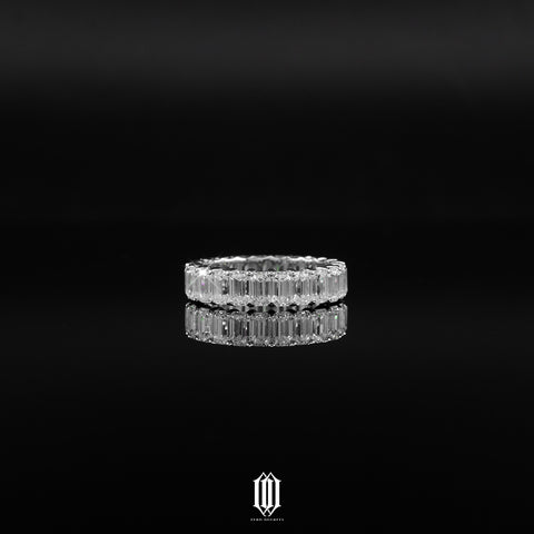VVS Moissanite Baguette Ring