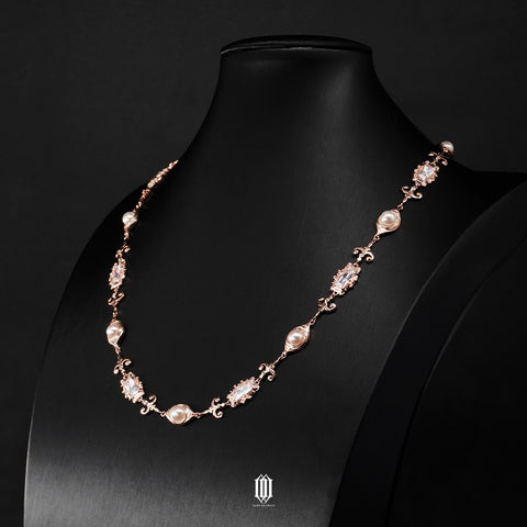 Chrono Royale Necklace - Rose Gold