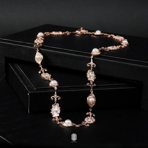 Chrono Royale Necklace - Rose Gold
