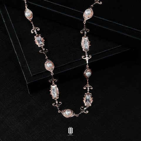 Chrono Royale Necklace - Rose Gold