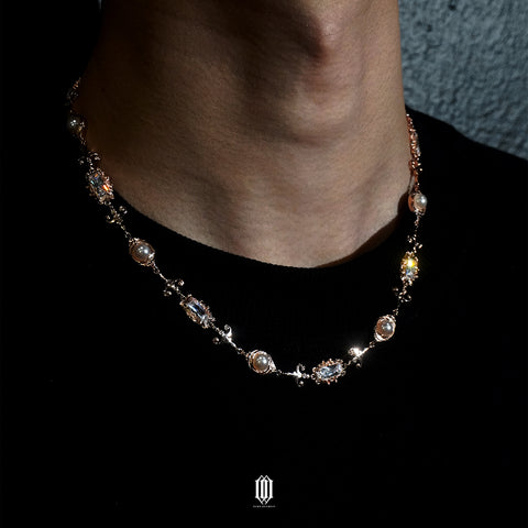 Chrono Royale Necklace - Rose Gold