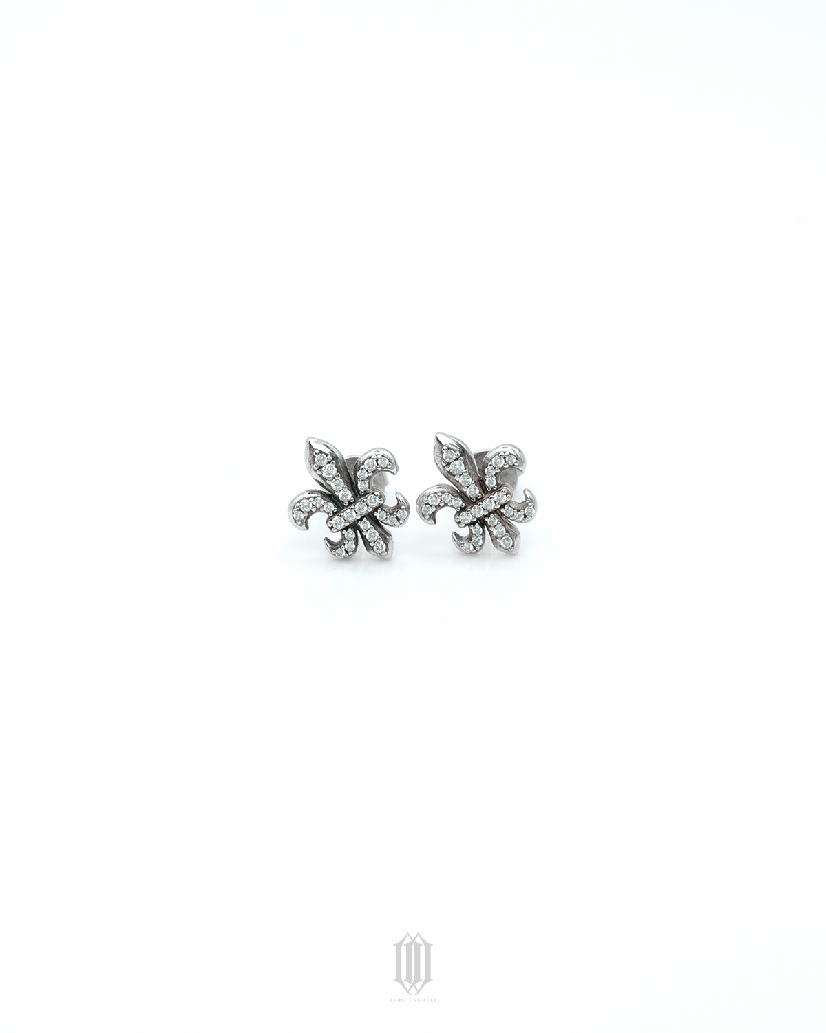 VVS Fleur De Lis Moissanite Earstuds