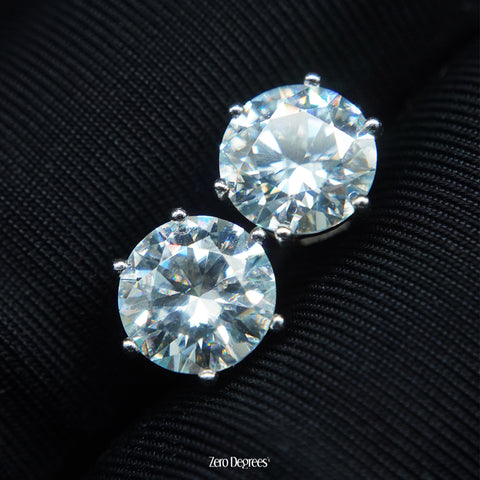 VVS Moissanite Ear Studs
