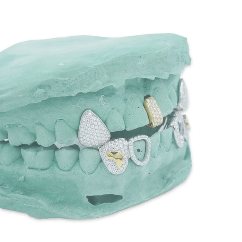 Custom 6 Cap & Gap Filler Grillz