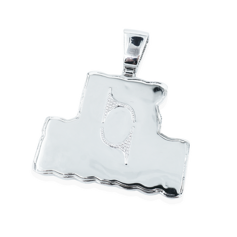 Custom Zero Degrees Letter/Name Pendant