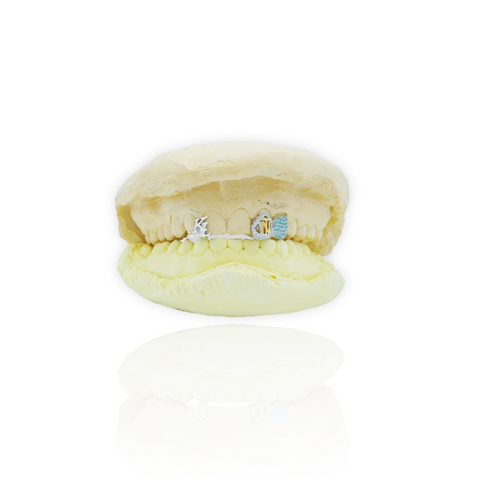 Custom 2 Cap & Gap Filler Grillz