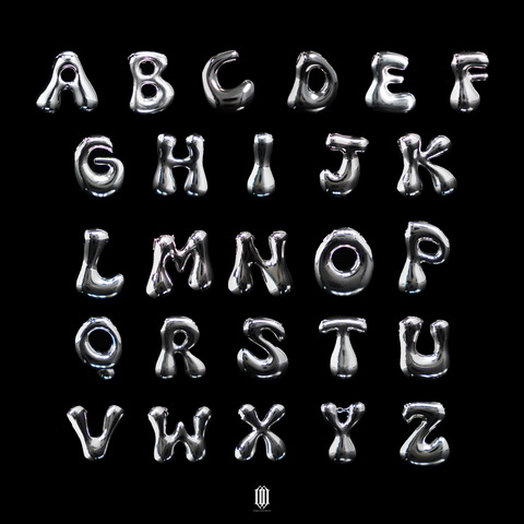 Plain Jane Letter Pendant