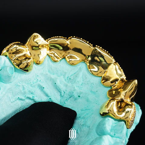 Custom Iced Out Canine Grillz