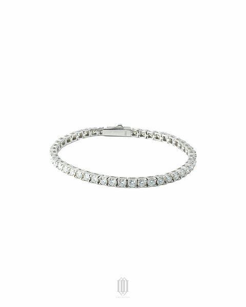 3mm VVS Moissanite Tennis Bracelet