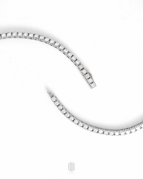 3mm VVS Moissanite Tennis Bracelet