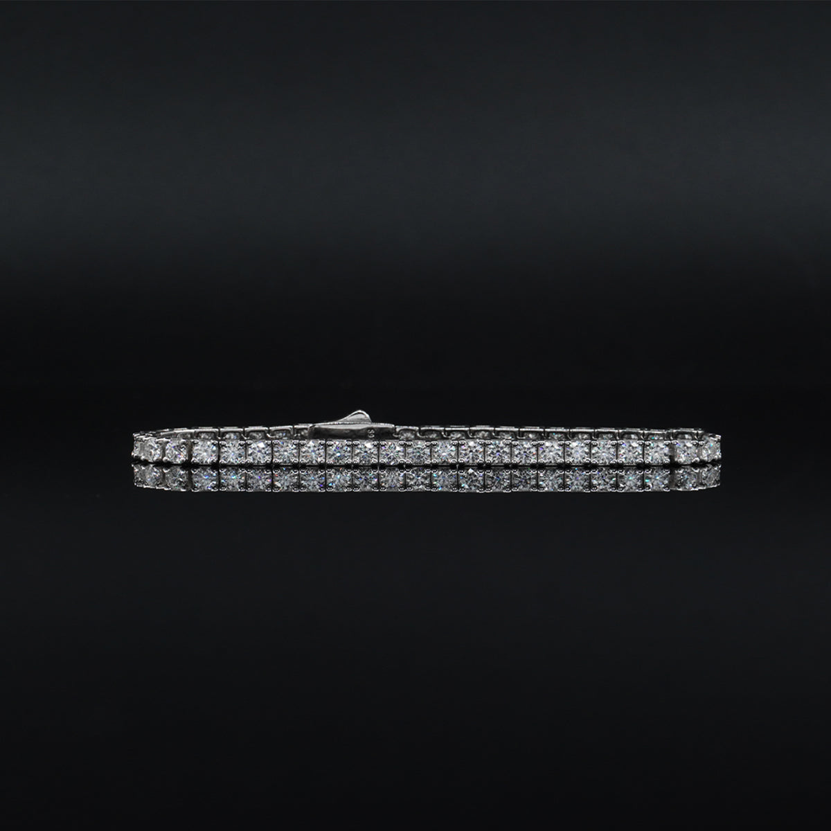 4mm VVS Moissanite Tennis Bracelet