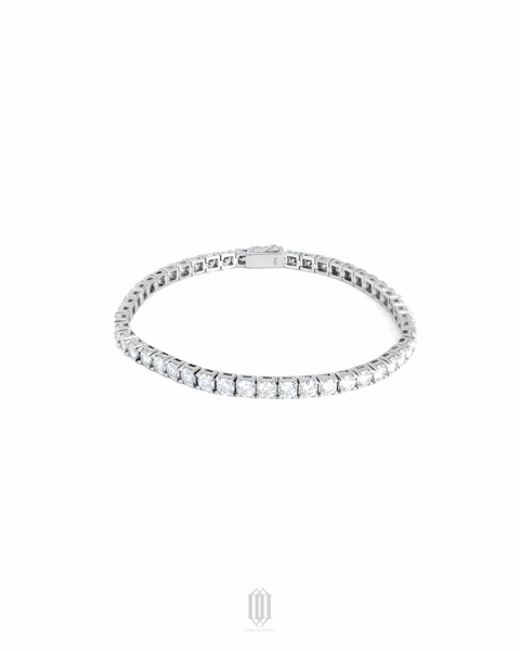 4mm VVS Moissanite Tennis Bracelet