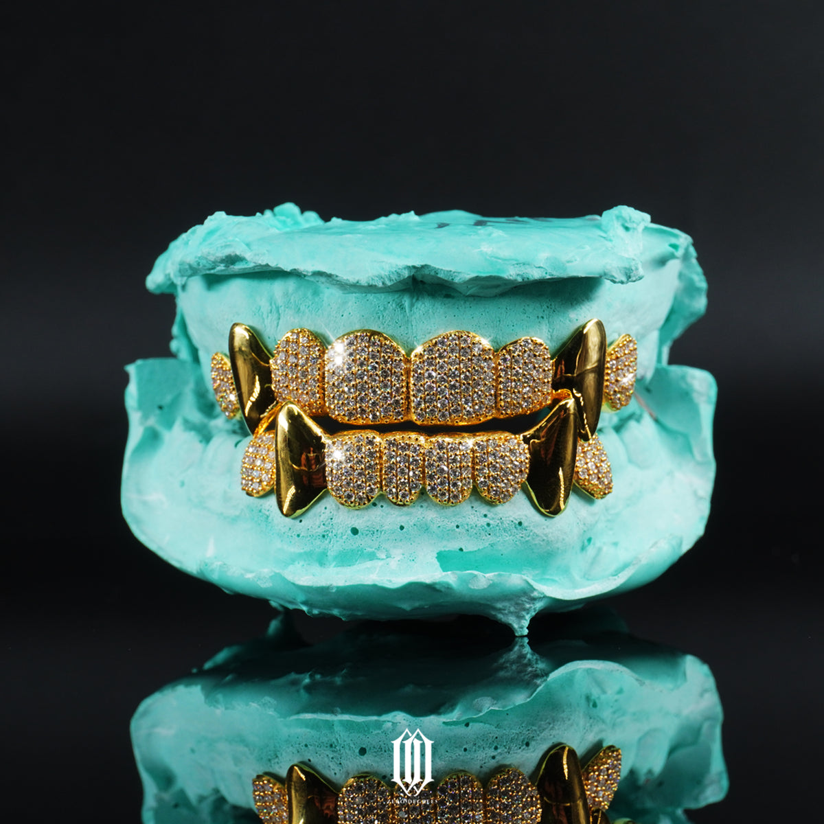 Custom Iced Out Canine Grillz