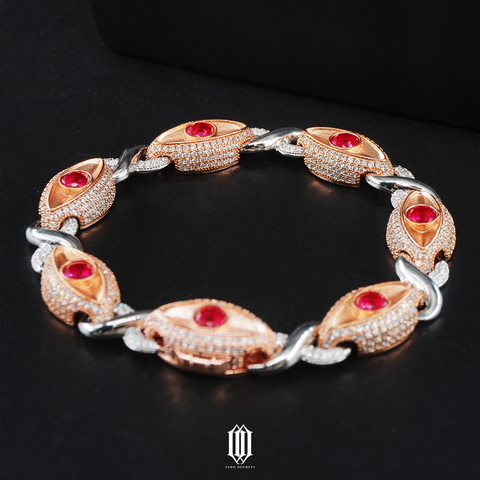 All Seeing Infinity Bracelet - Rose Gold