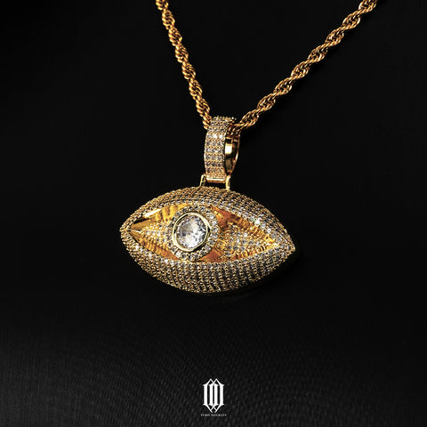 All Seeing Pendant -  Gold