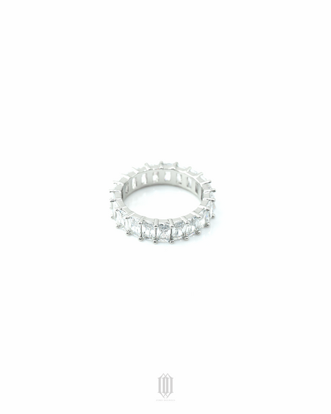 Baguette Ring - White Gold