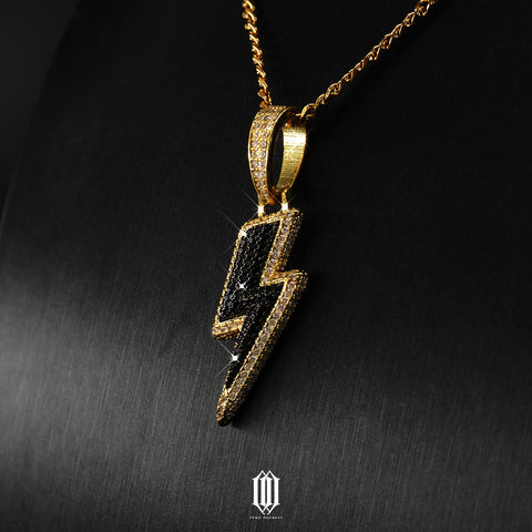 Bolt Pendant - Gold