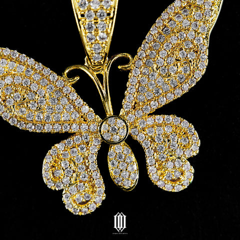 Butterfly Pendant -  Gold