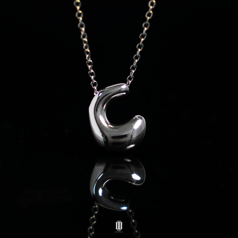 Plain Jane Letter Pendant