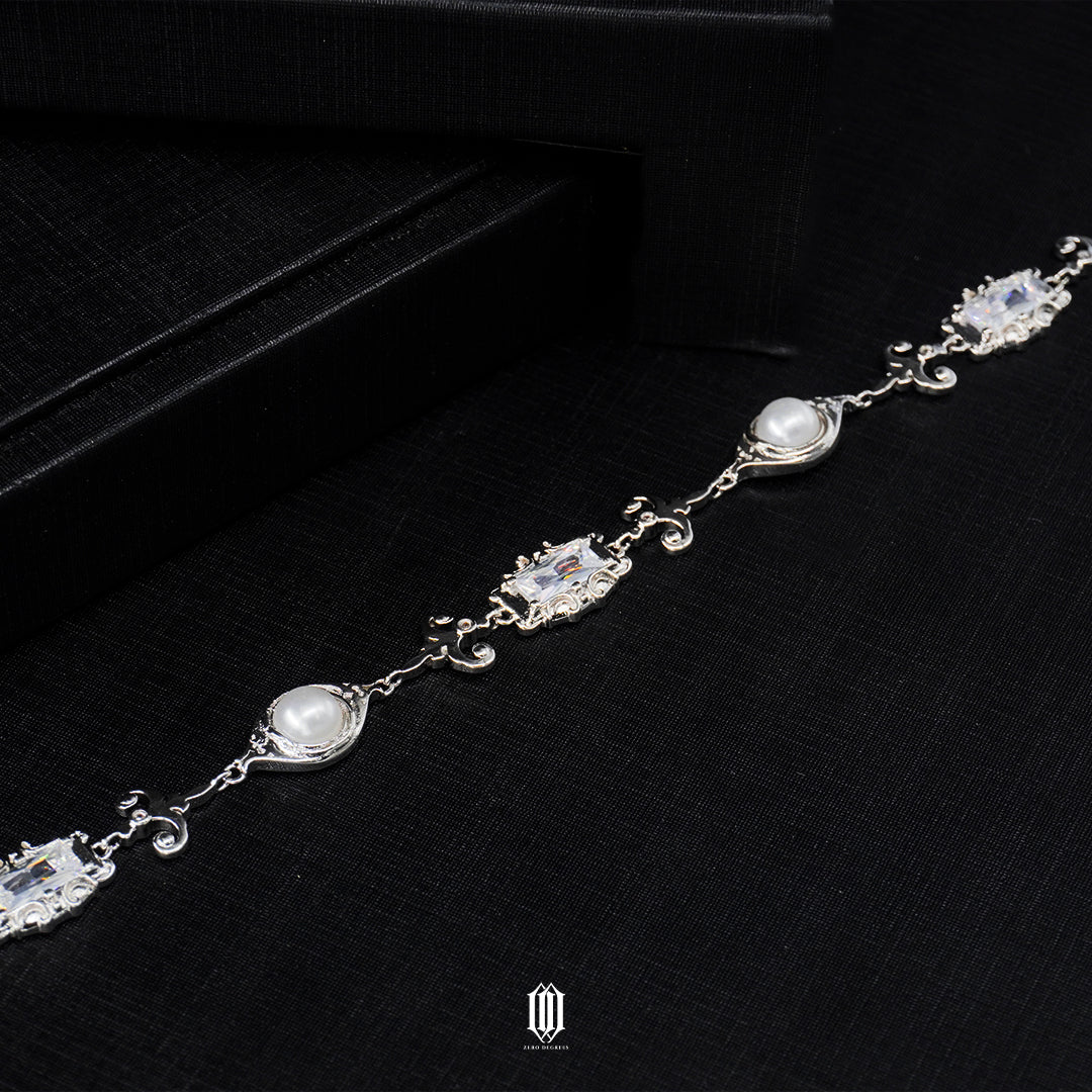 Chrono Royale Bracelet - White Gold