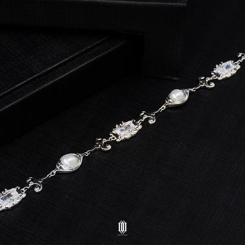 Chrono Royale Bracelet - White Gold