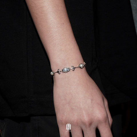 Chrono Royale Bracelet - White Gold