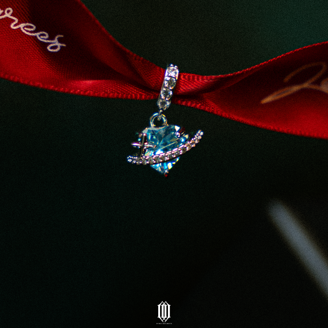 Mix & Match Mini Blue Heart Charm