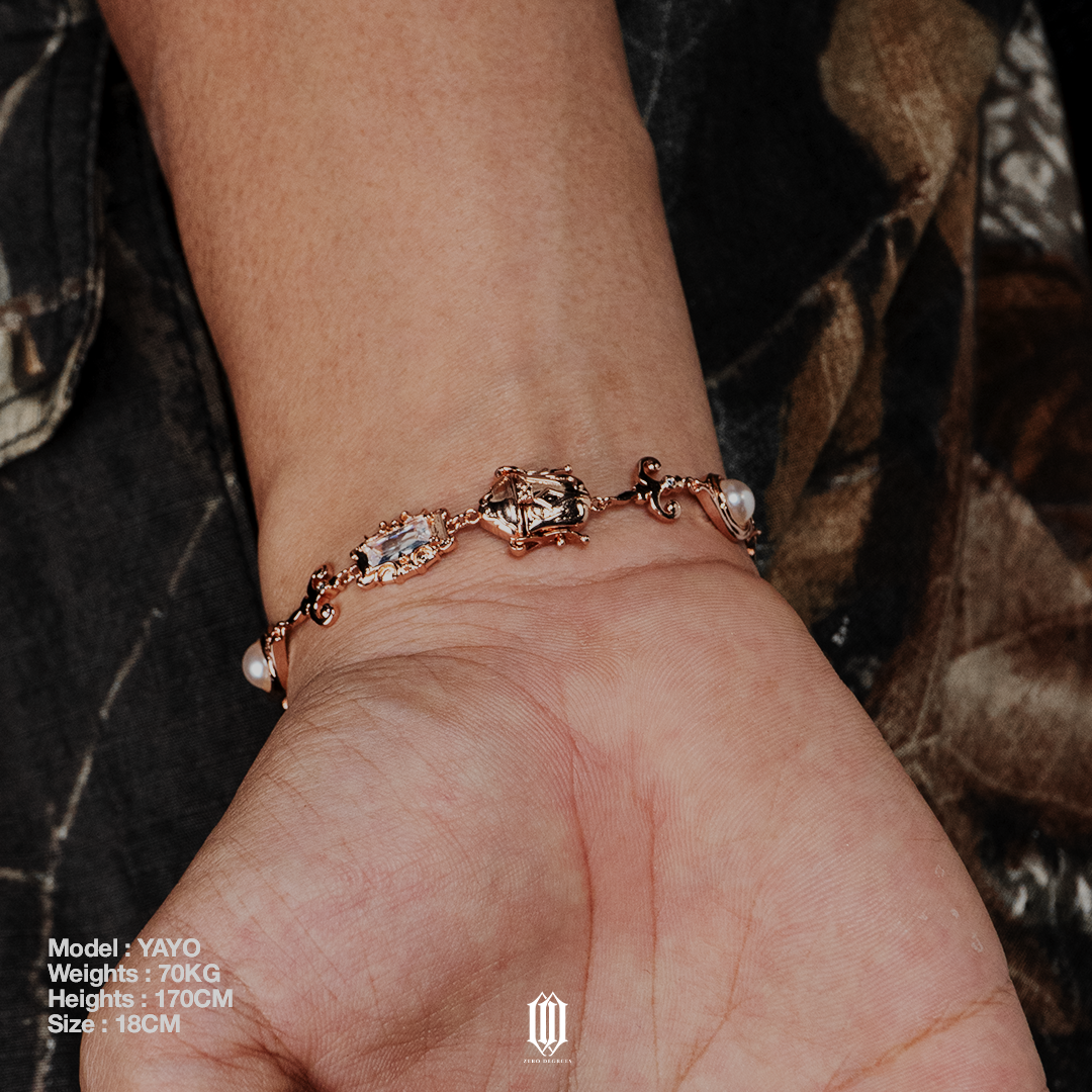Chrono Royale Bracelet - Rose Gold
