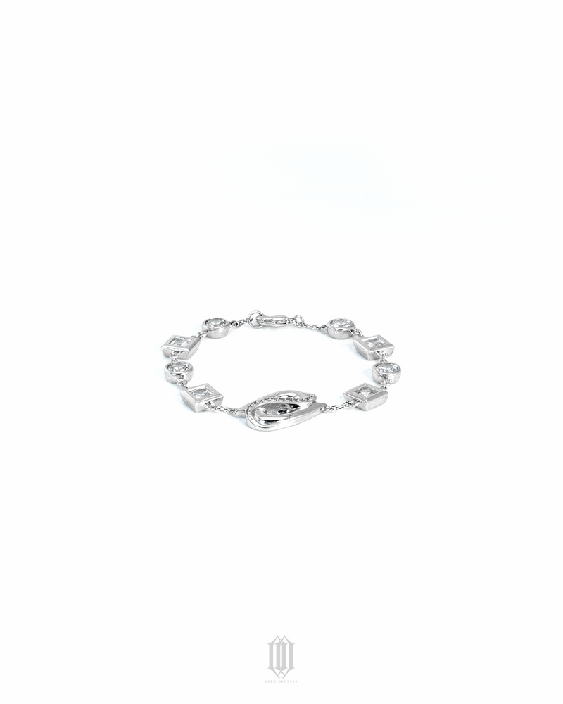 Chrono Infinity Zero Bracelet - White Gold