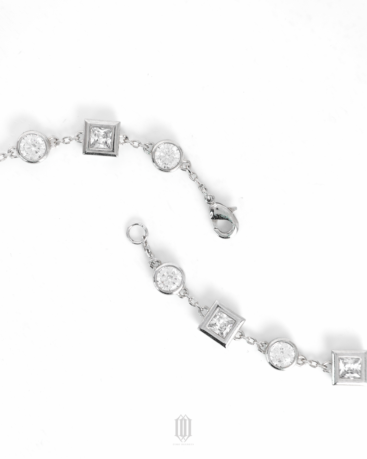 Chrono Infinity Zero Bracelet - White Gold