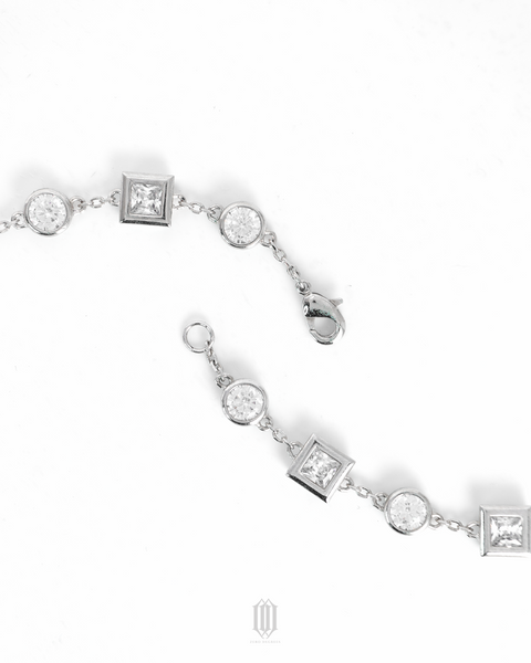 Chrono Infinity Zero Bracelet - White Gold