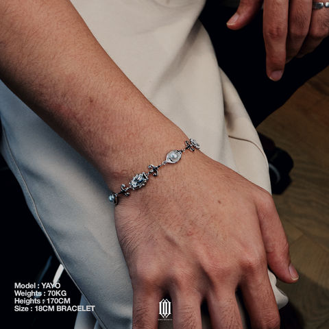 Chrono Royale Bracelet - White Gold