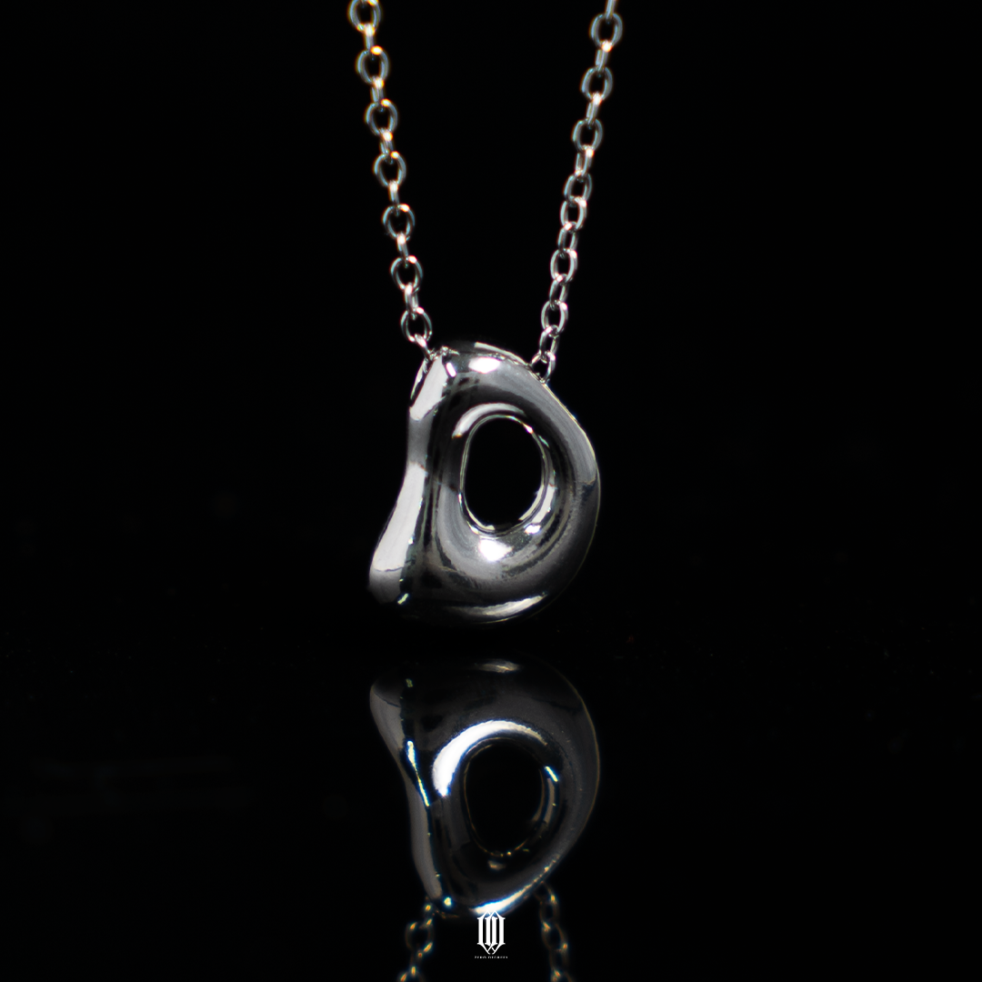 Plain Jane Letter Pendant