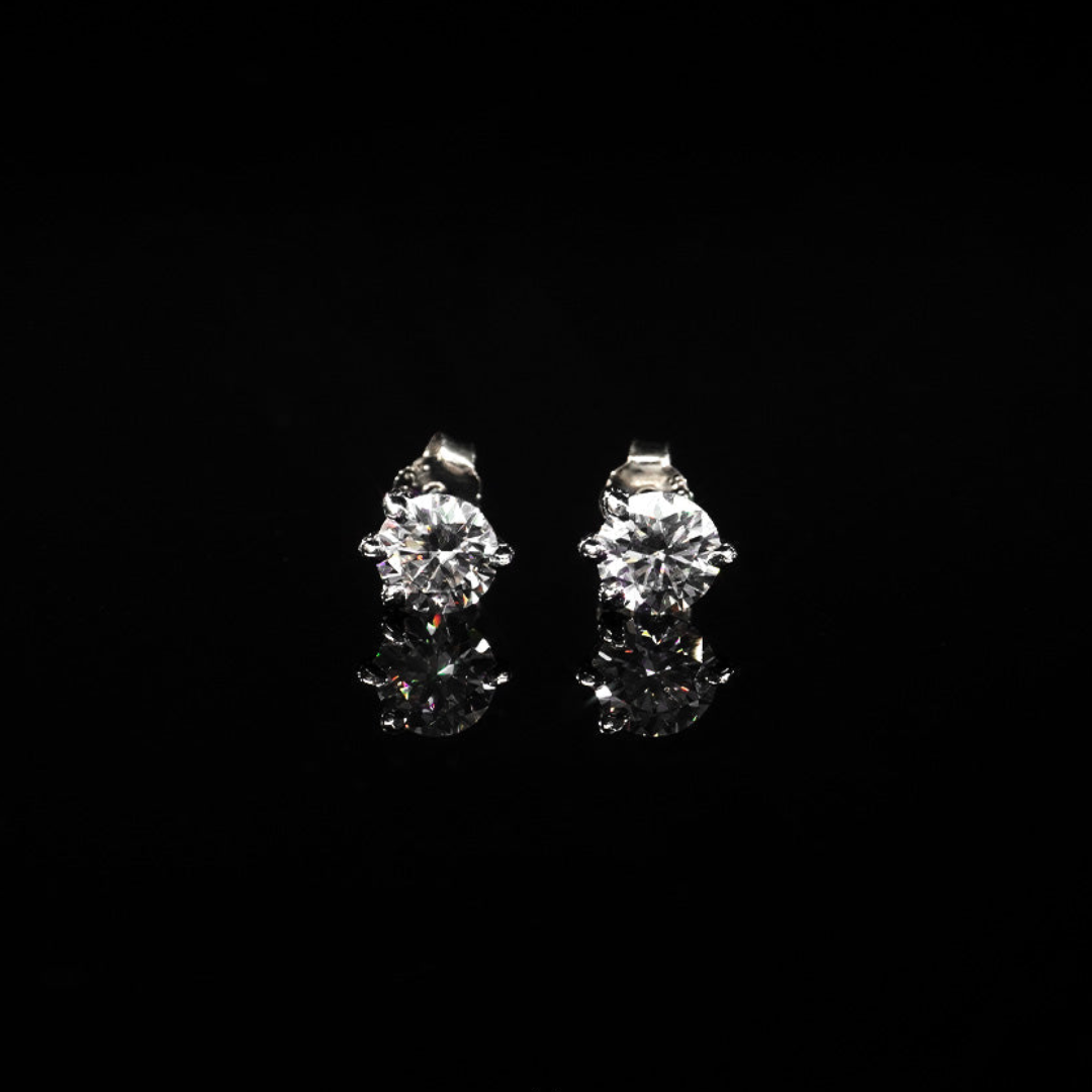 VVS  Moissanite Dragon Claw Earstuds