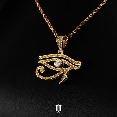 Eye of Horus Pendant - Gold