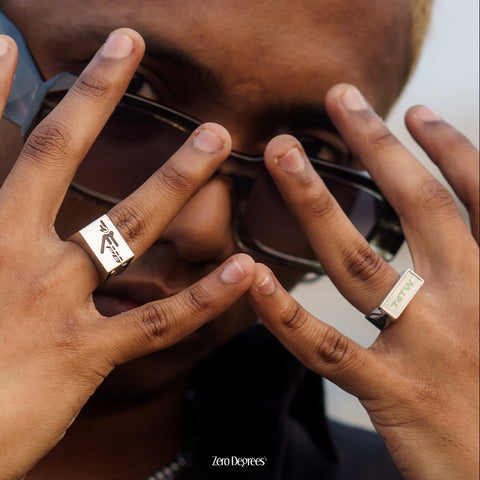 Zero Degrees X FPB 2 in 1 Signet Ring – Zero Degrees°C Jewelry