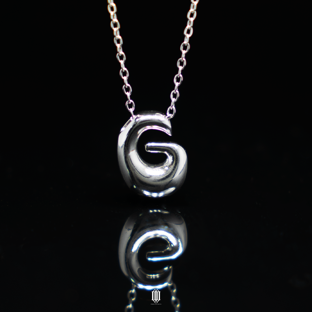 Plain Jane Letter Pendant