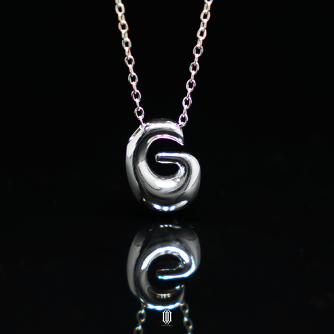 Plain Jane Letter Pendant