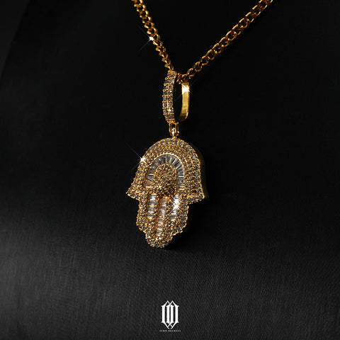 Hamsa Pendant - Gold