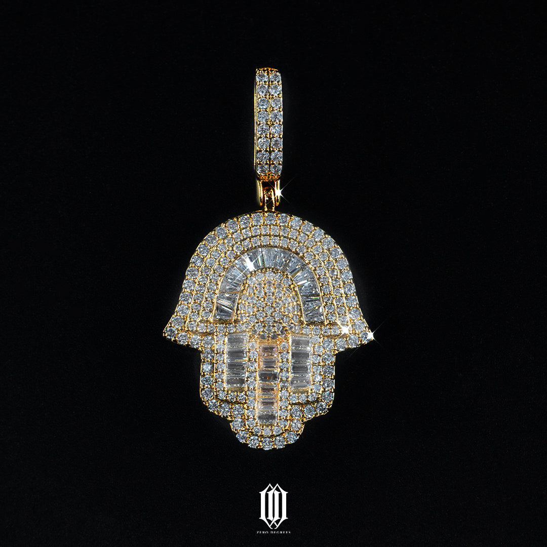 Hamsa Pendant - Gold