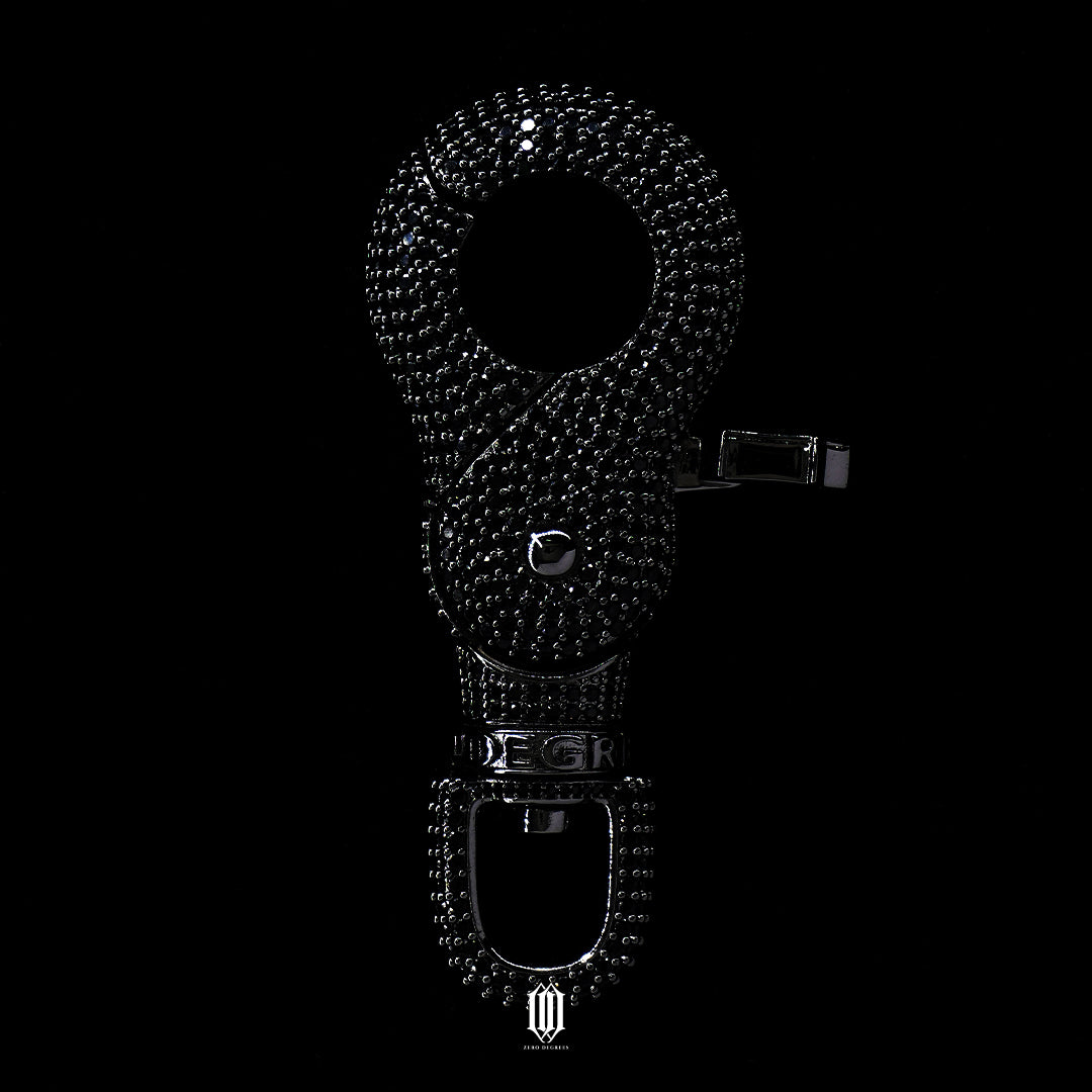 Iced Out ZD Carabiner - Black Out