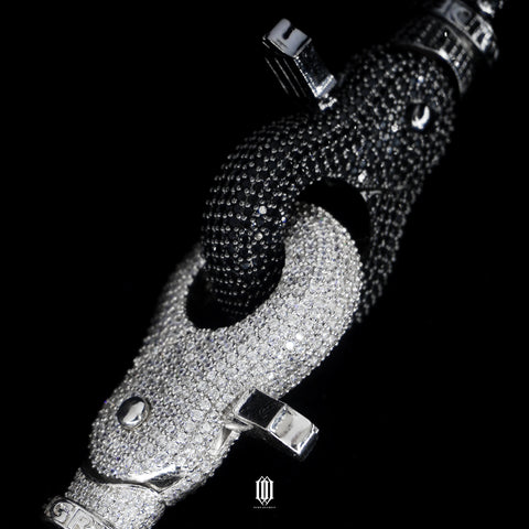 Iced Out ZD Carabiner - Black Out