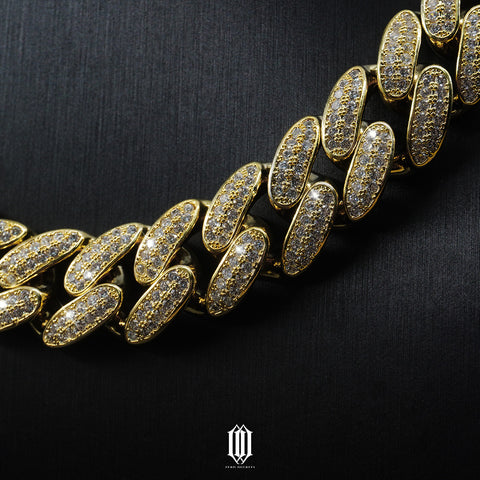 18mm Miami Cuban Link - Gold