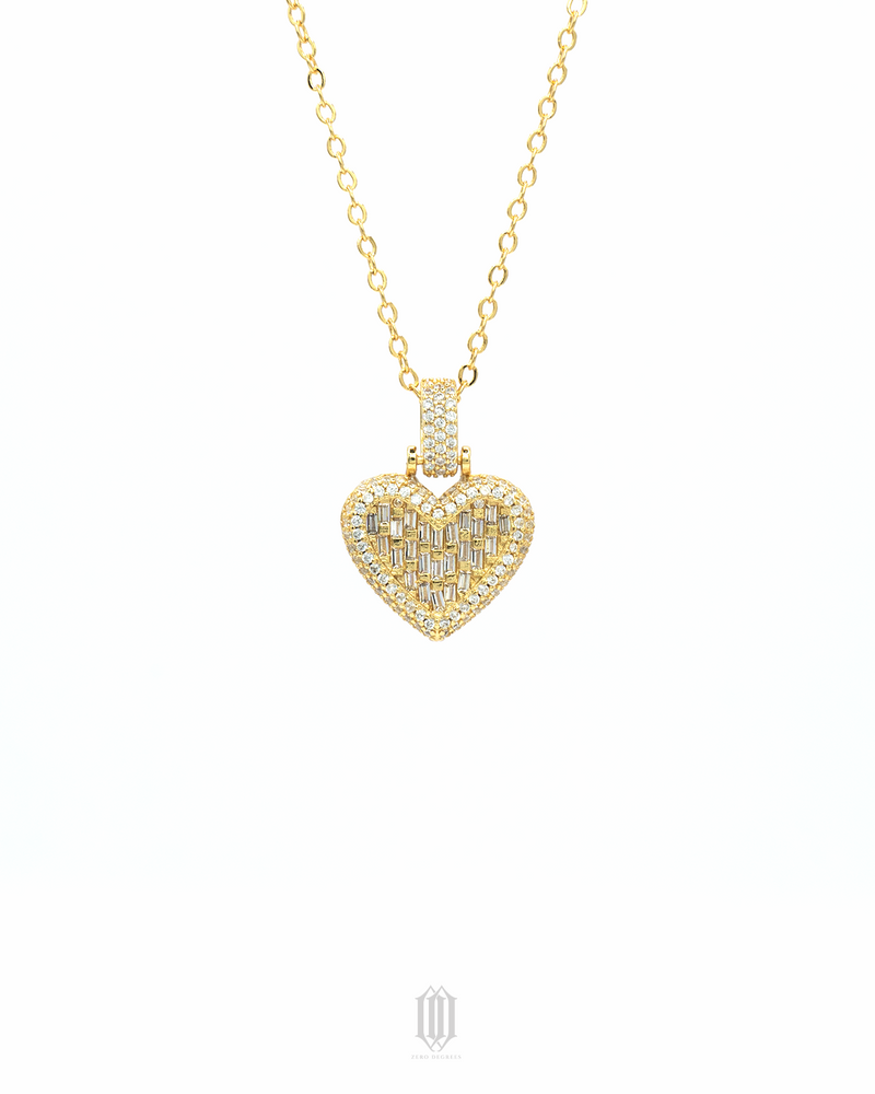 Mini Heart Pendant - Gold