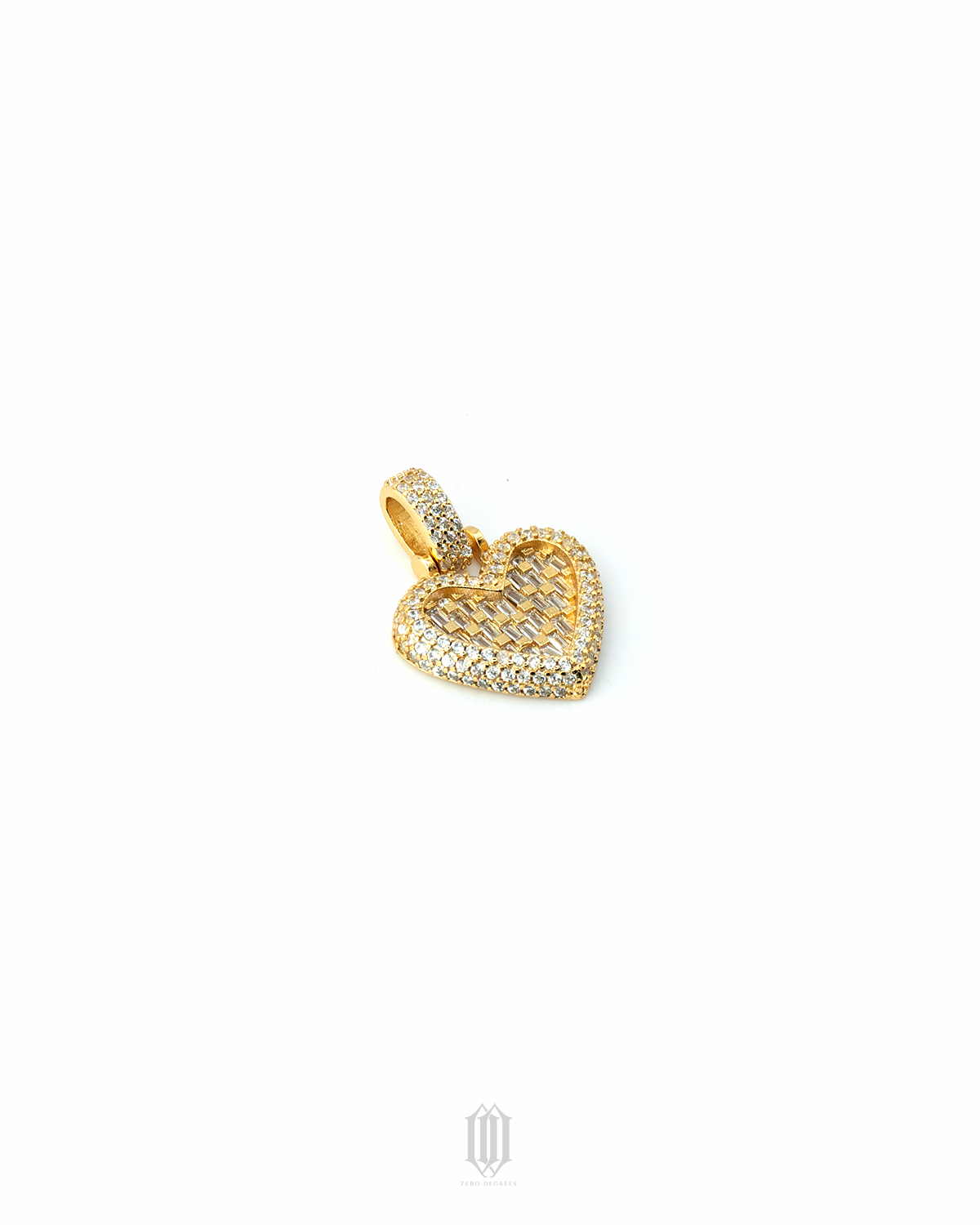 Mini Heart Pendant - Gold