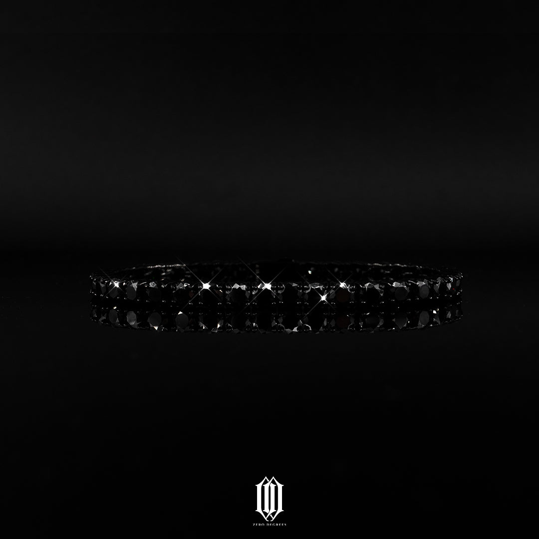 VVS Obsidian Tennis Bracelet