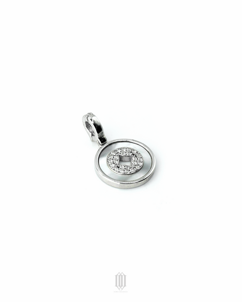 S925 Mini Lucky Coin Pendant