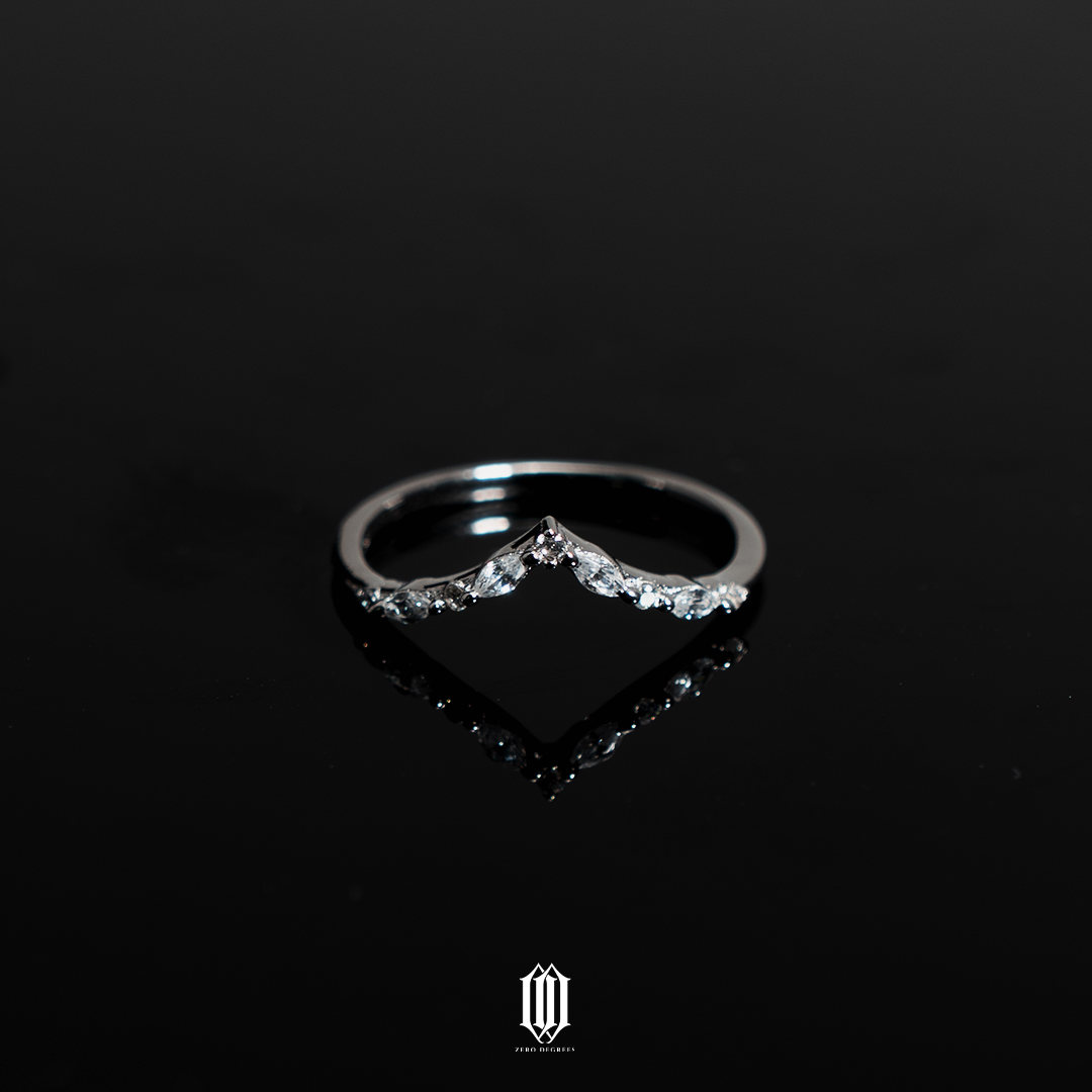 S925 Iced Out Arianne Ring