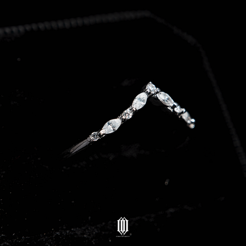 S925 Iced Out Arianne Ring