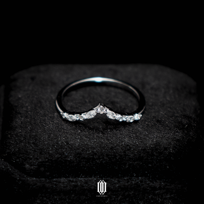 S925 Iced Out Arianne Ring